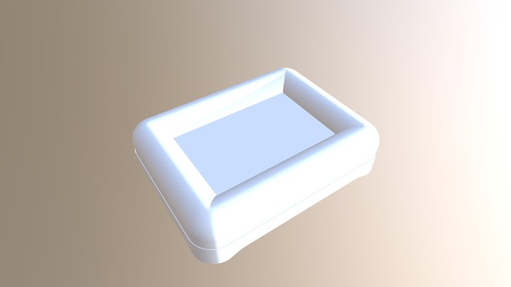 SMALL PET BED 3D Model