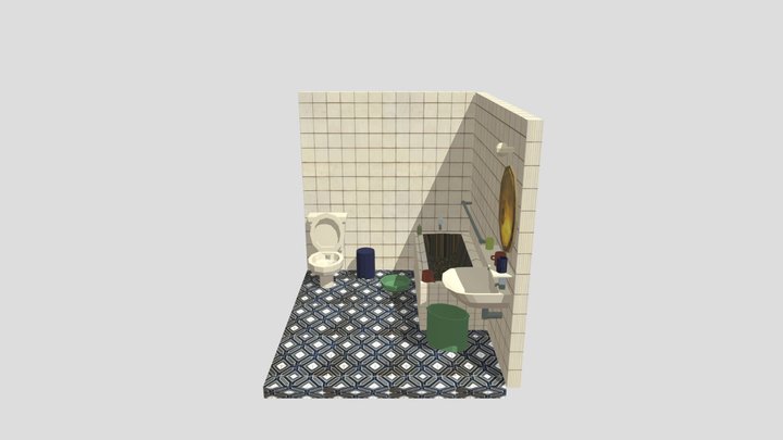 我ㄉ浴室 30塊 3D Model