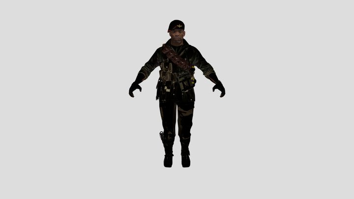 CODM Kingsley 3d Model 3D Model
