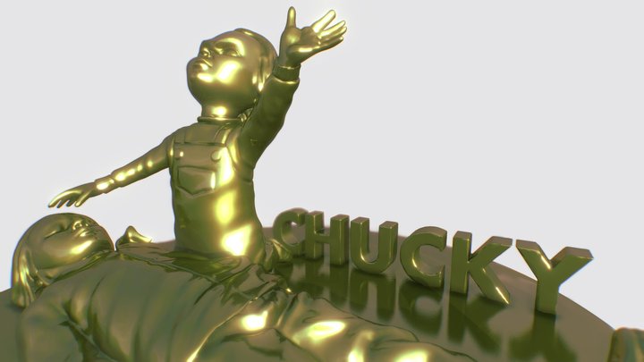 Chucky : Invocation Scene 3D Model