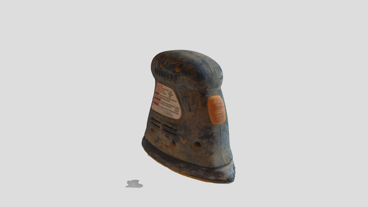Ryobi Corner Cat Detail Sander 3D Model