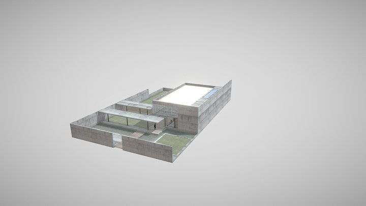 MODELO 2 CHAMADA VR ARQUITETURA 3D Model