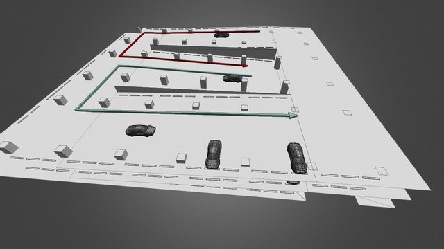 20160410 Parking Ramps 3D Model