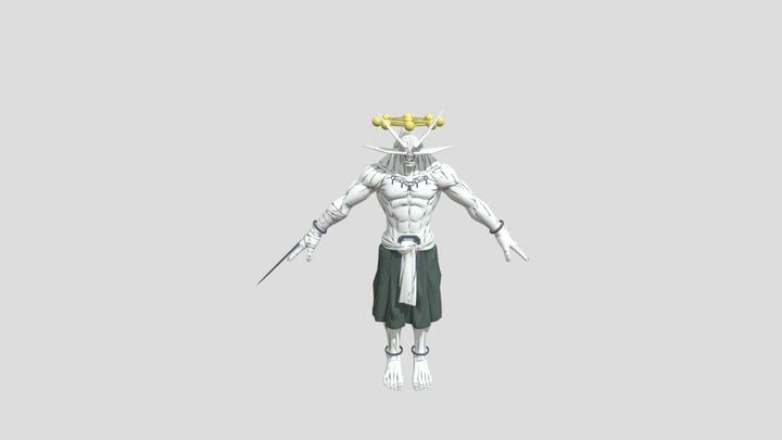 JJK  Mahoraga 3D Model