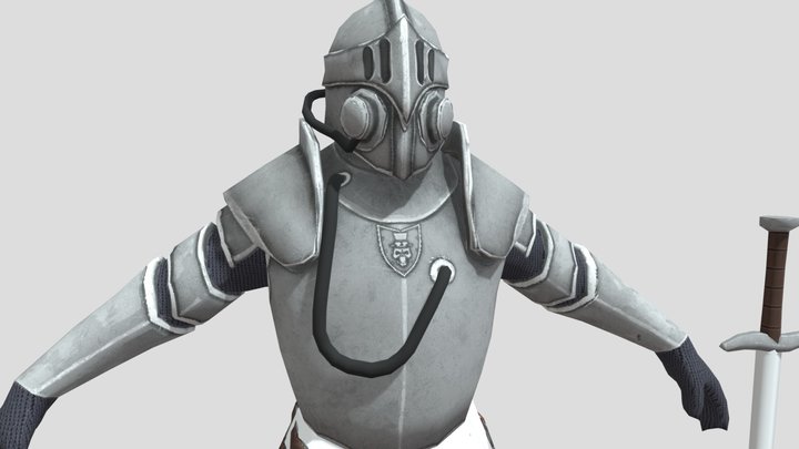 Knight 3D Model