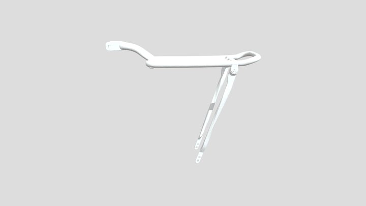Bicycle Rear Rack 3D Model