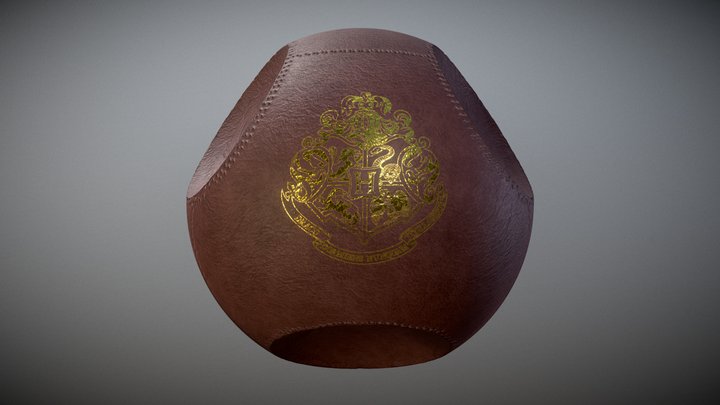 Harry Potter Quidditch Quaffle Ball 3D Model