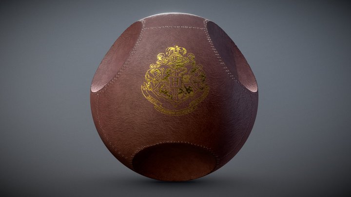 Harry Potter Quidditch Quaffle Ball 3D Model