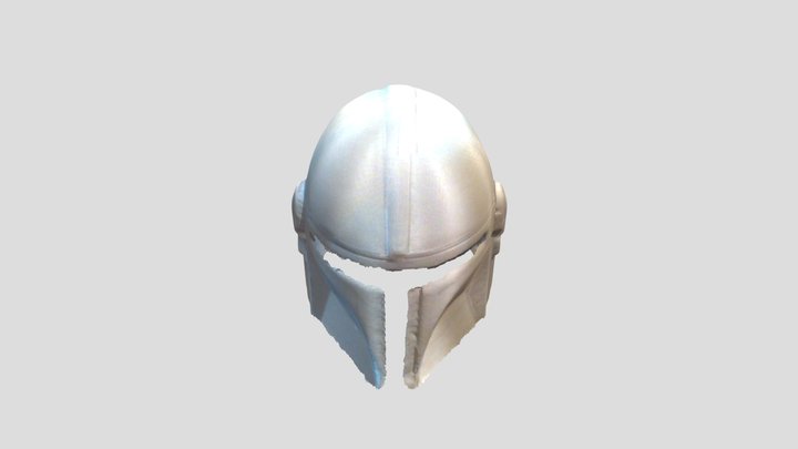 Mando Helmet 3D Model