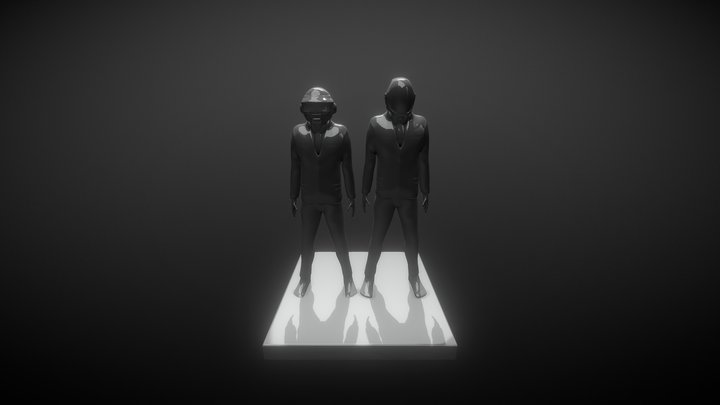 Punk daft day13 #sculptjanuary18 3D Model