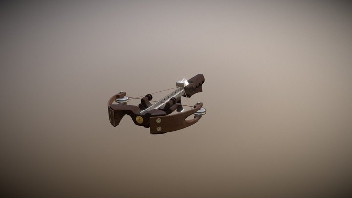 Fantasy Crossbow - Game Ready 3D Model