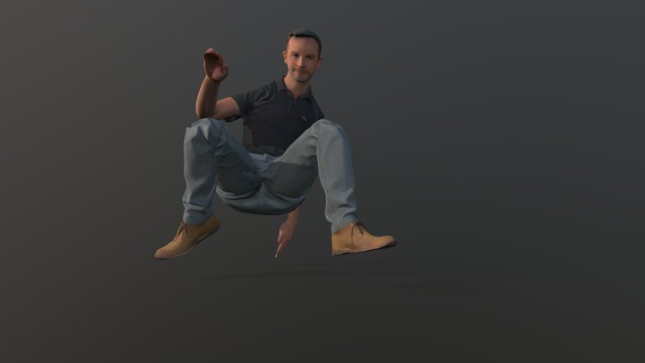 Breakdance Mitch 3D Model