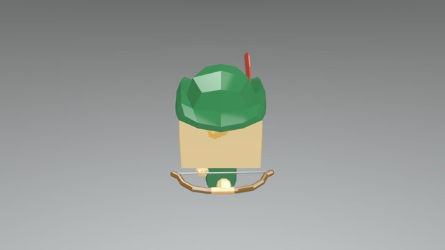 Main Body Archer 3D Model