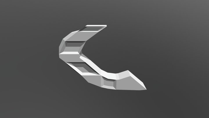 Hook Stock 3D Model