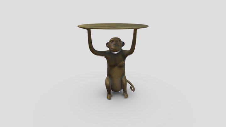 Monkey table 3D Model