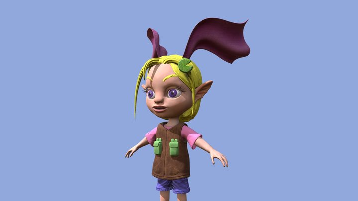 Girlytest 3D Model