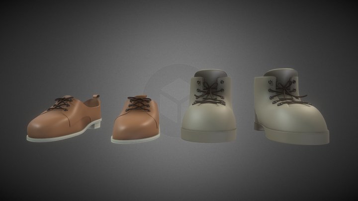 shoe_留用 3D Model