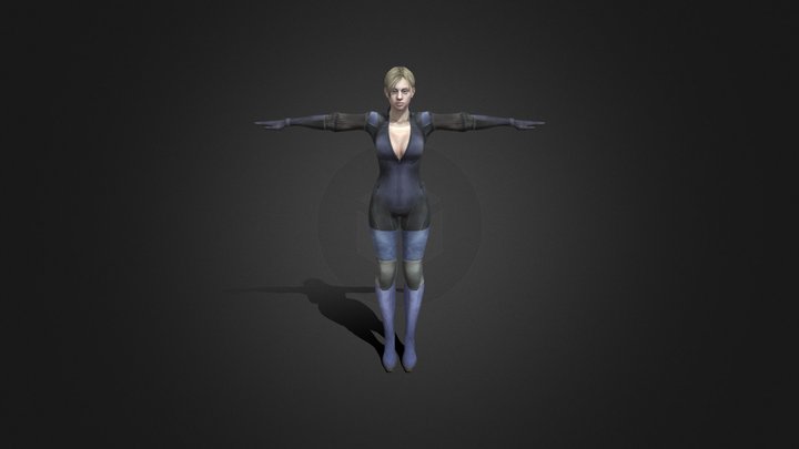 Jill Valentine Re5 – Modello 3D gratuito STL