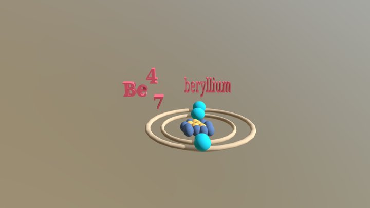 Alejandro's Atom 3D Model