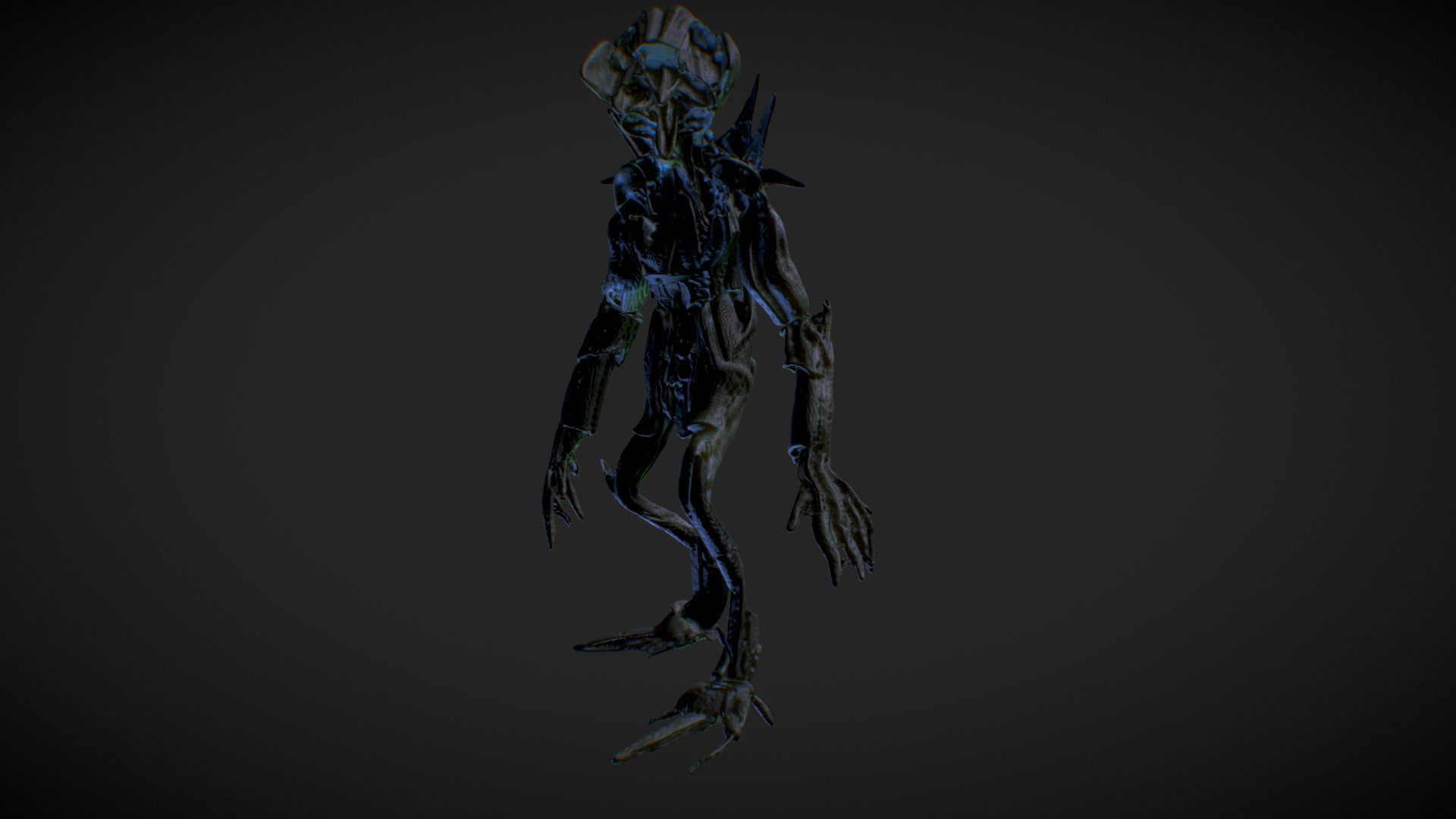 Kodon VR Alien sculpt 20180505 - 3D model by _tlr_ [0579a59] - Sketchfab