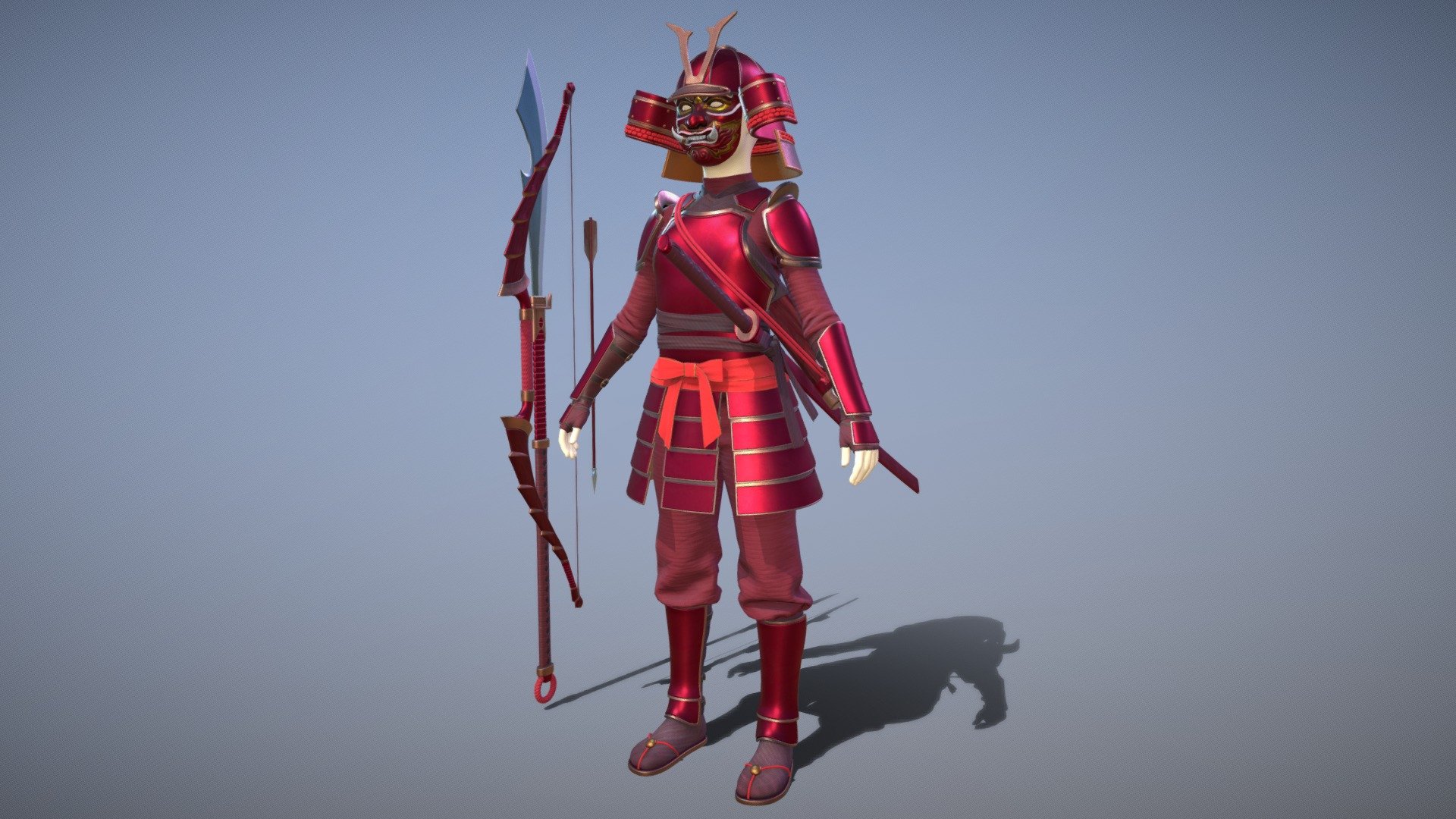Samurai famale armor
