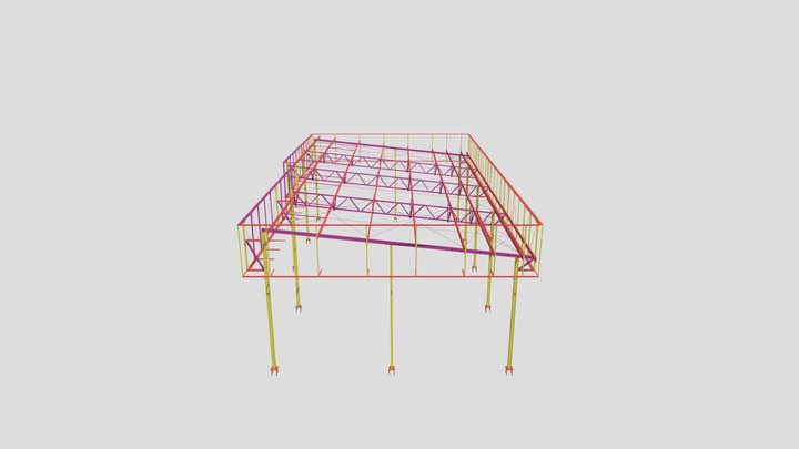Galpão MVP 3D Model