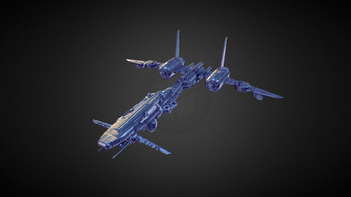 ship 3 3D Model