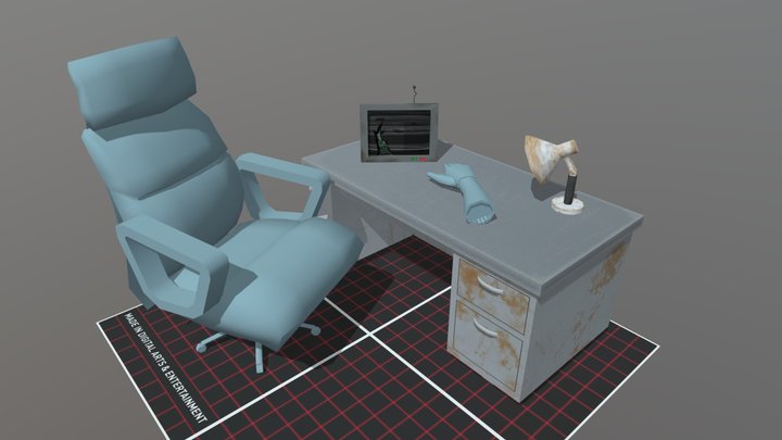 Forest Loner - Model 2 More Detailed Props 3D Model
