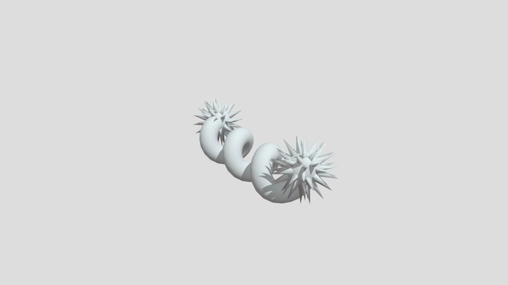 Spikeyworm 3D Model