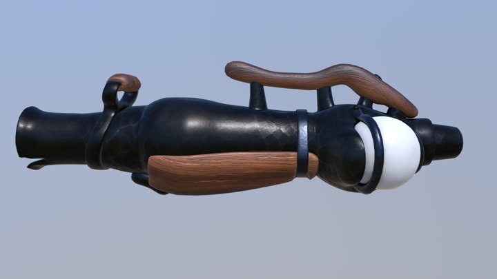 Tilth Cannon 3D Model
