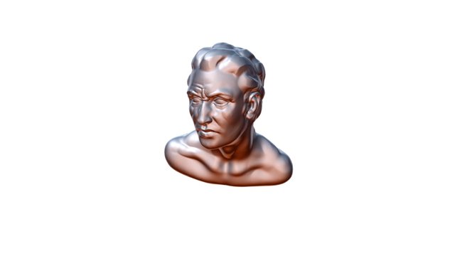 Perturbed Man 3D Model