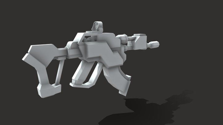 Gun 3D Model