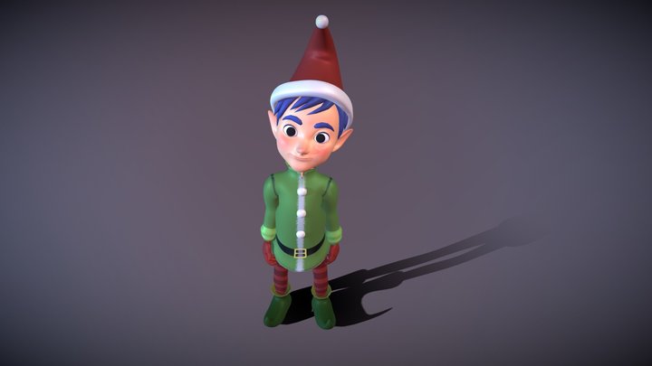 Young Elf 3D Model