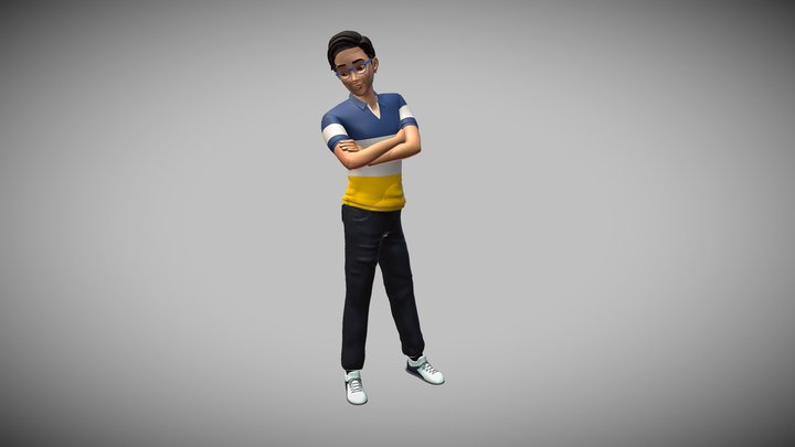 Stylized Character 3D Model
