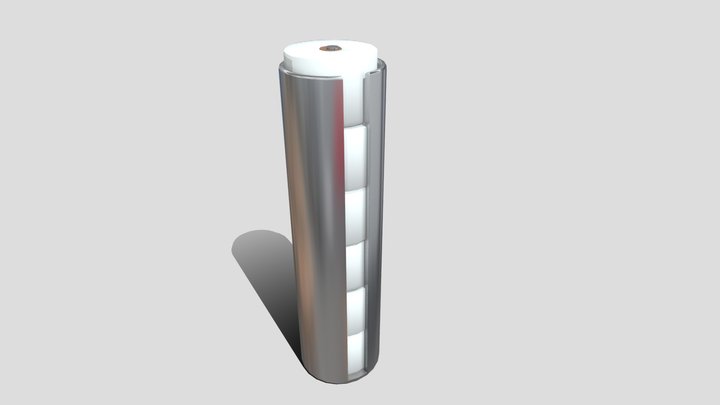 Toilet roll Stand 3D Model