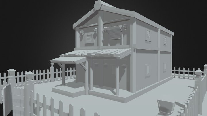 3D house model 3D Model