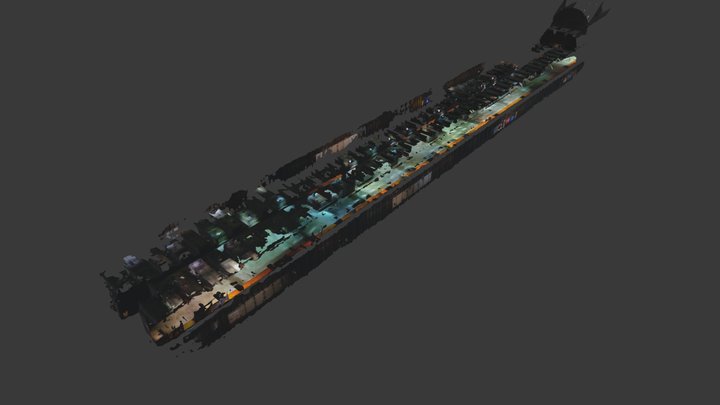 Rapid Transit Station 3D Model