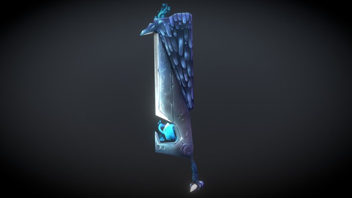 Crow weapon 3D Model