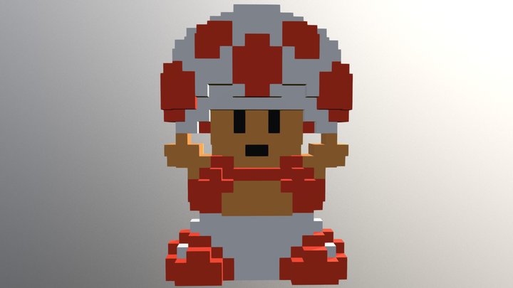 Toad 3D Model