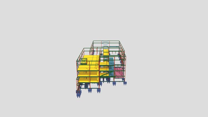 Templo Religioso BC Varginha 3D Model