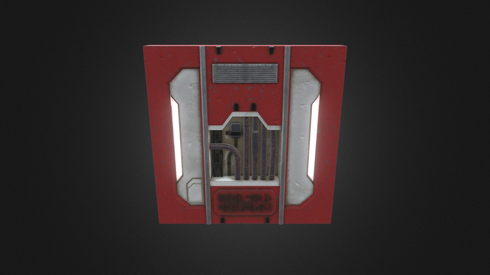 TP02 - Sci-fi Panel - 3D model by alexandrestang [05830d6] - Sketchfab