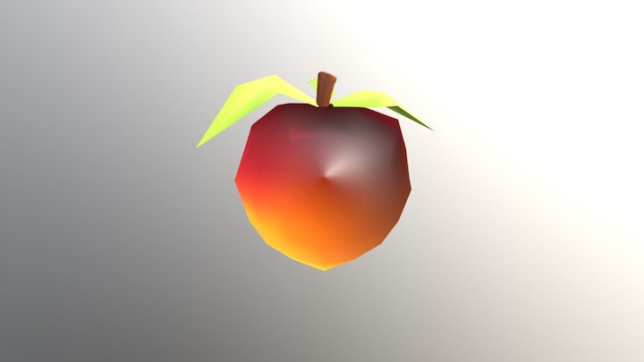Wumpa Fruit 3D Model