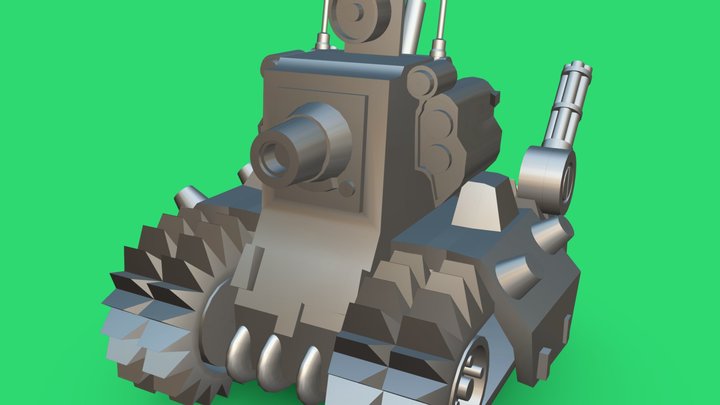 METAL SLUG 001 3D Model