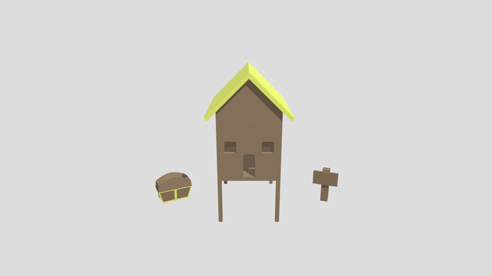 Nemo House Scene Textured - 3D model by matthewdonovan [0584e30 ...