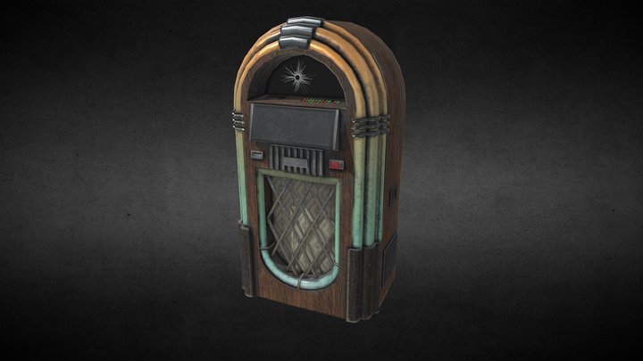 Old Dirty Jukebox 3D Model