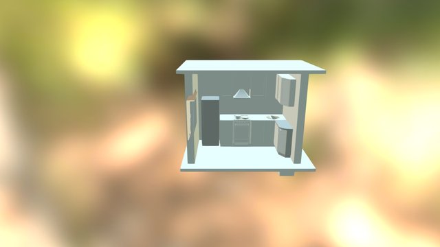 без шкафа 3D Model