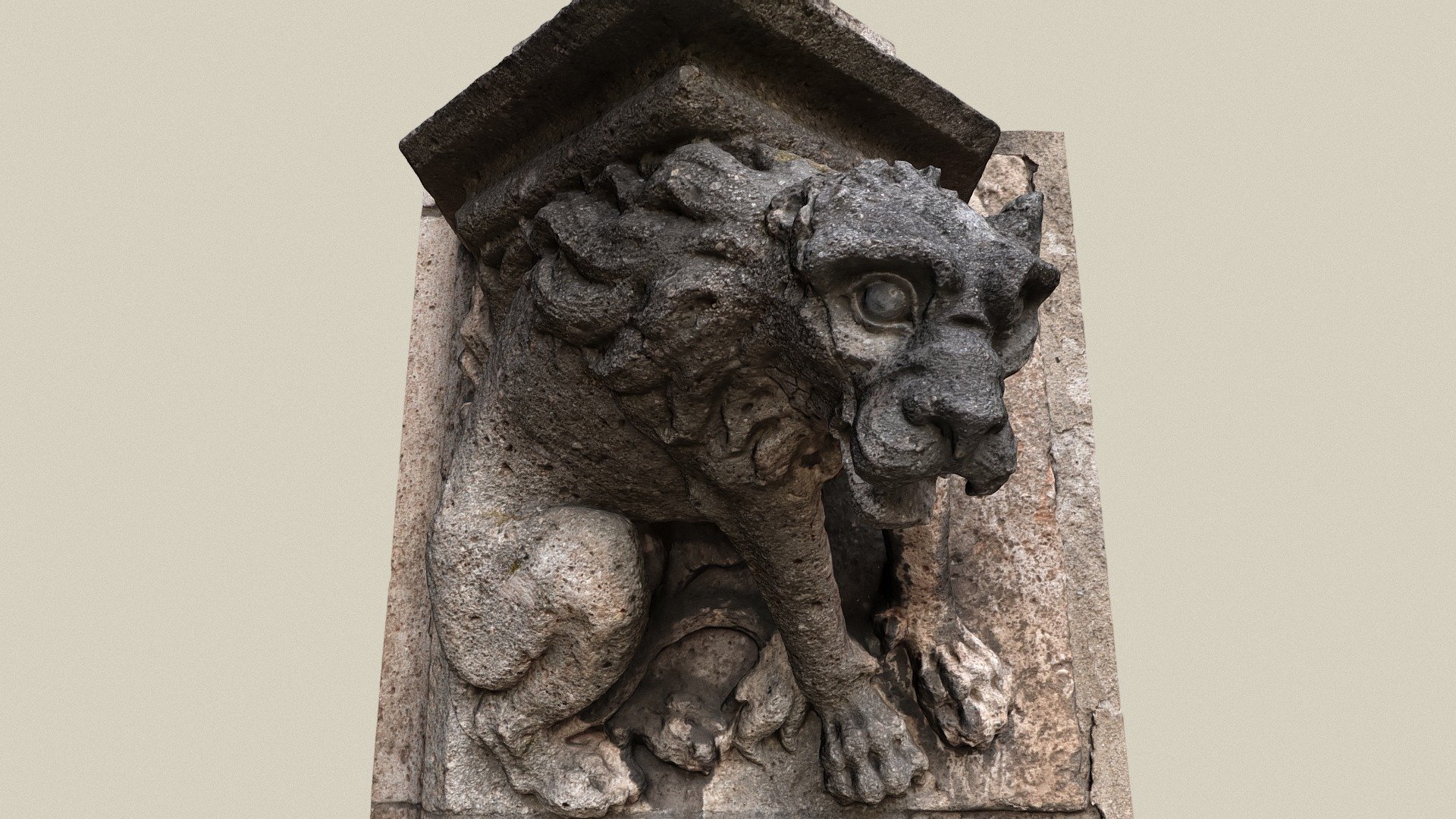 Löwe — Sketchfab embed 3D viewer