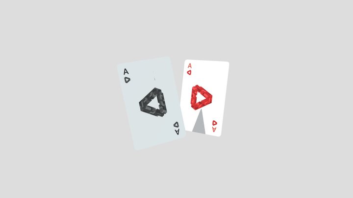 Cards for illusionists 3D Model