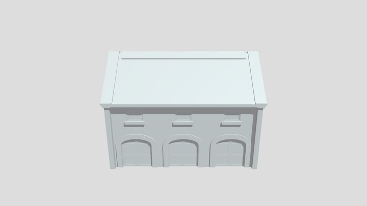 Building Render 3D Model