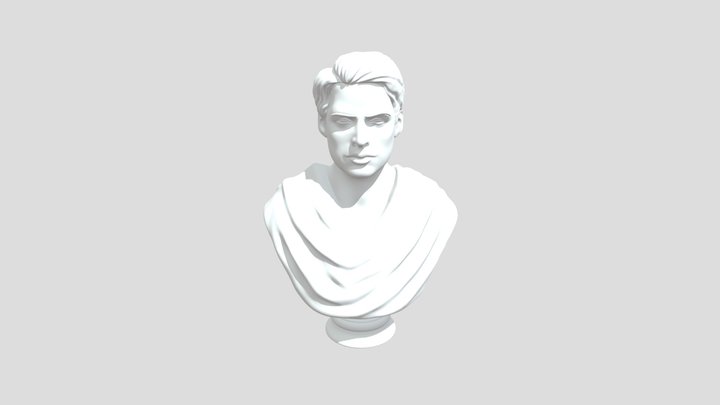 Male Bust 1 3D Model